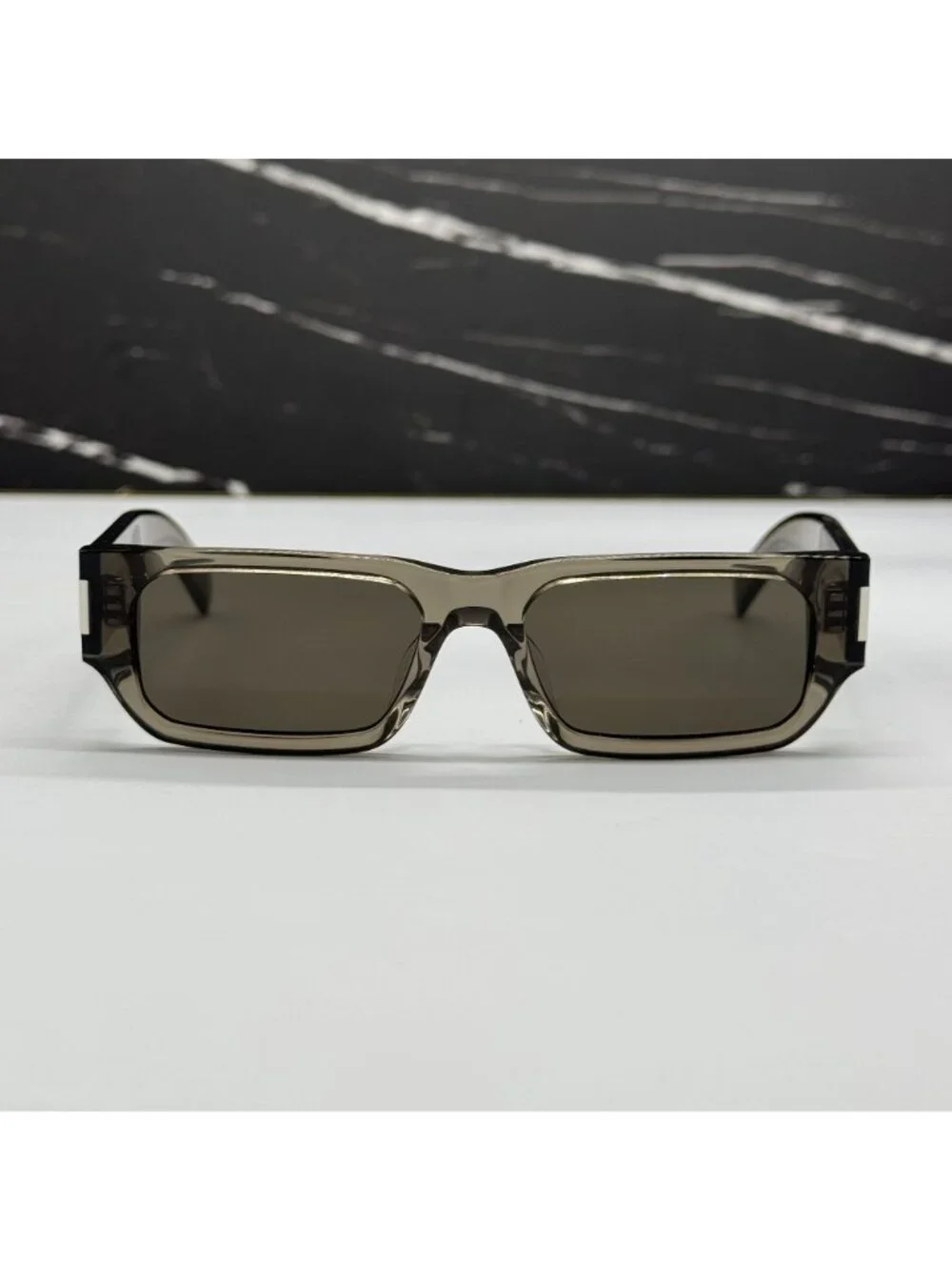 NWT Saint Laurent  SL660F 003 Unisex Square Sunglasses